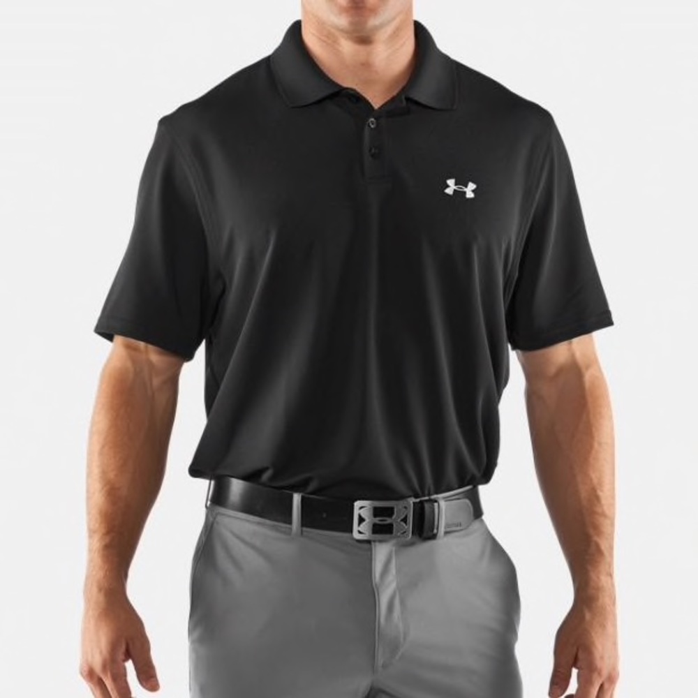 2XL Under Armour Black Polo